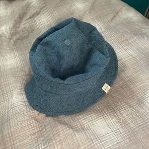 denim bucket hat